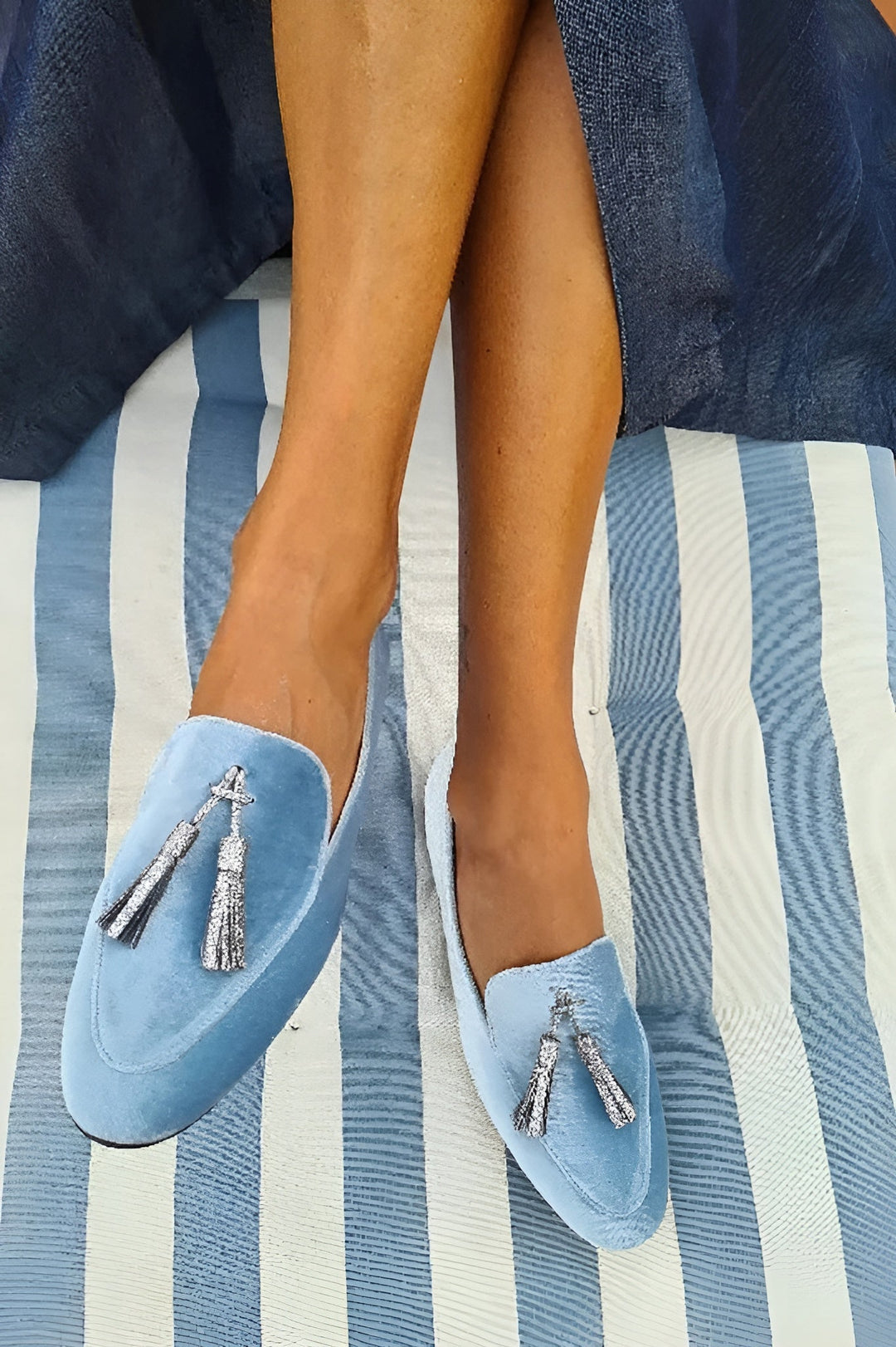 VERLAINE PARIS™ | Mocassins Chic en Daim