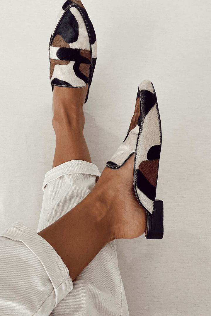 VERLAINE PARIS™- Mocassins Chic en Cuir de Vachette