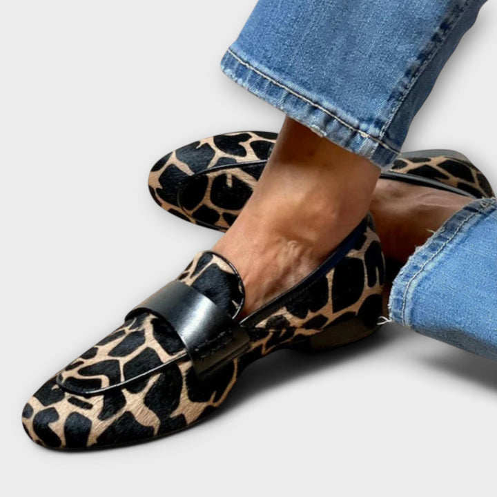 VERLAINE PARIS™ | Mocassin Léopard