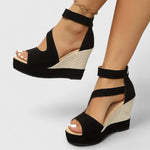 VERLAINE PARIS™- Sandales Orthopédiques à Talon Wedge