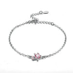 VERLAINE PARIS™ | Parure de bijoux 4 pièces avec patte et cœur en zirconia