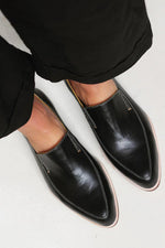 VERLAINE PARIS™ | Mocassin Patchwork Noir