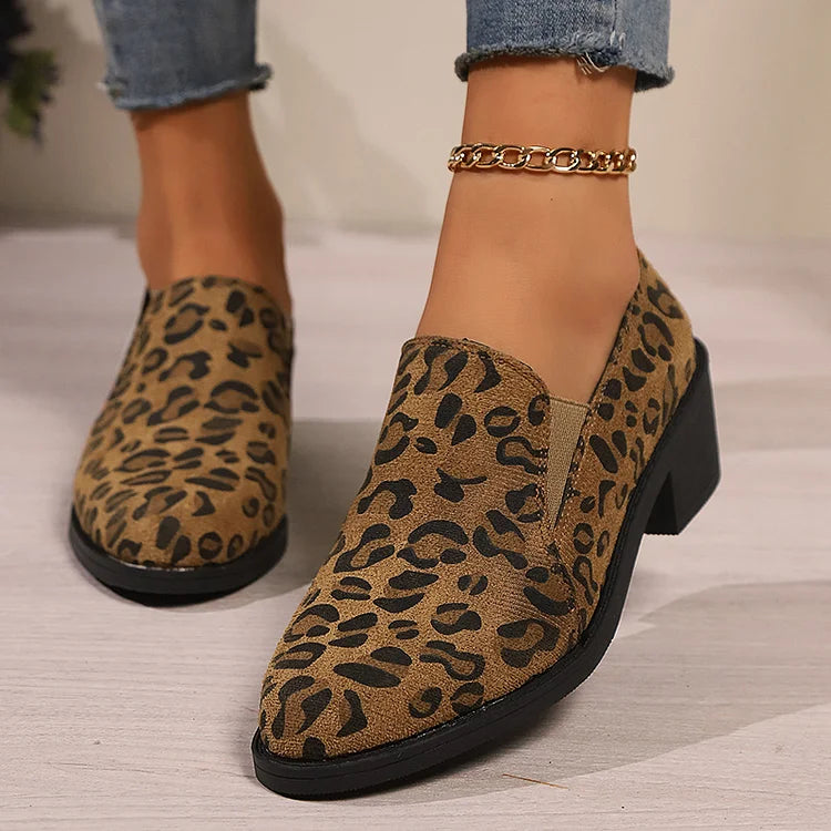 VERLAINE PARIS™ | Mocassin Léopard