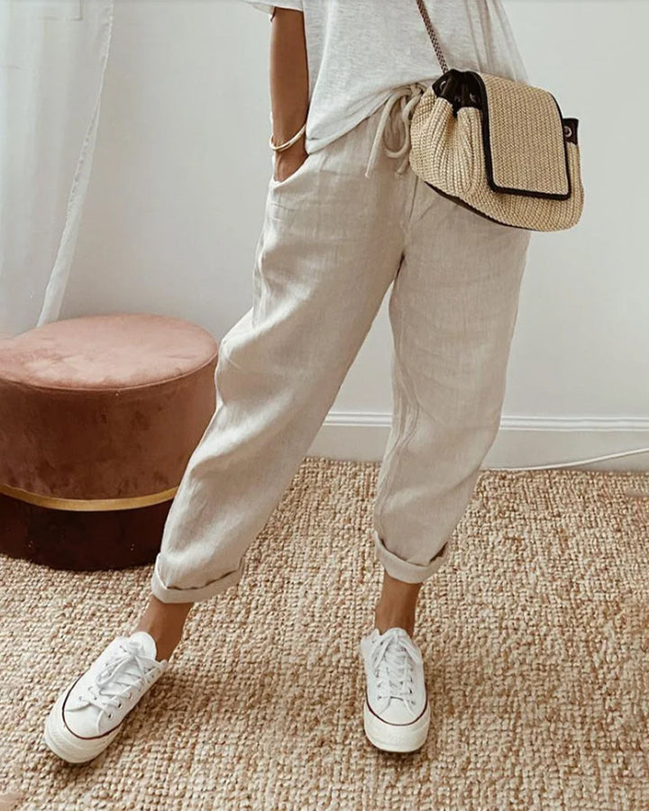 VERLAINE PARIS™ Pantalon Fluide Confort Élégant