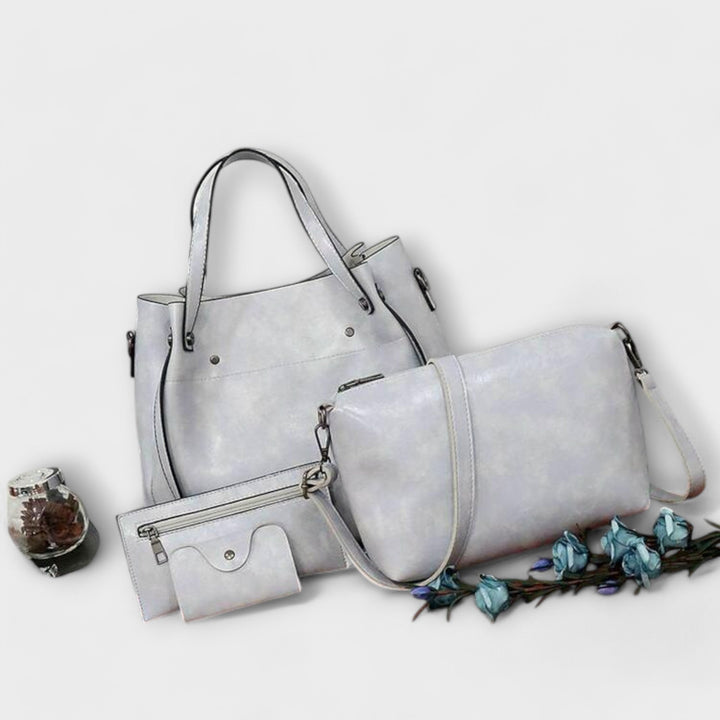 VERLAINE PARIS™- Ensemble de sacs vintage de 4 pièces