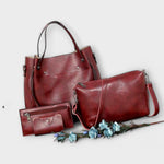 VERLAINE PARIS™- Ensemble de sacs vintage de 4 pièces