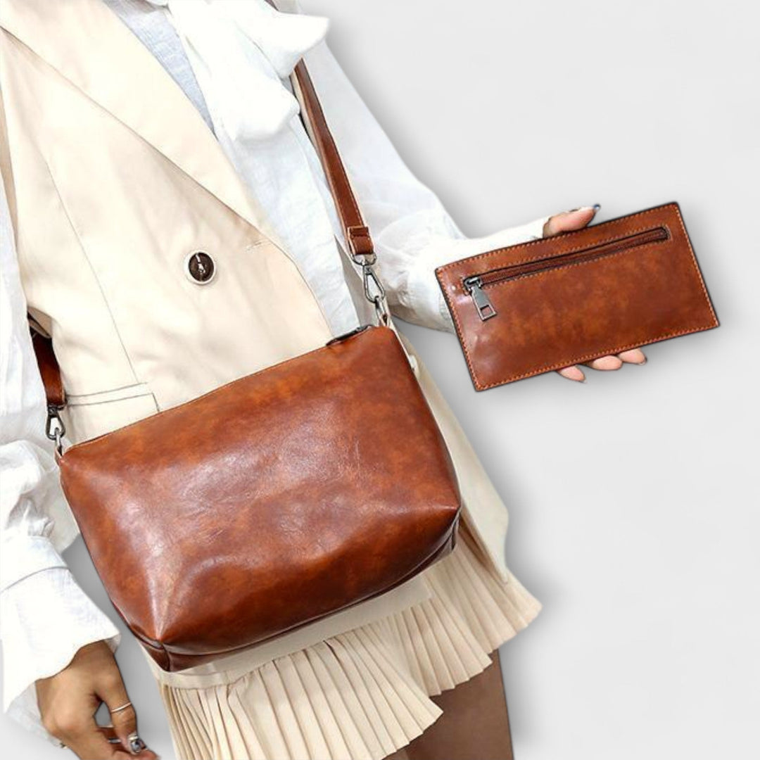 VERLAINE PARIS™- Ensemble de sacs vintage de 4 pièces