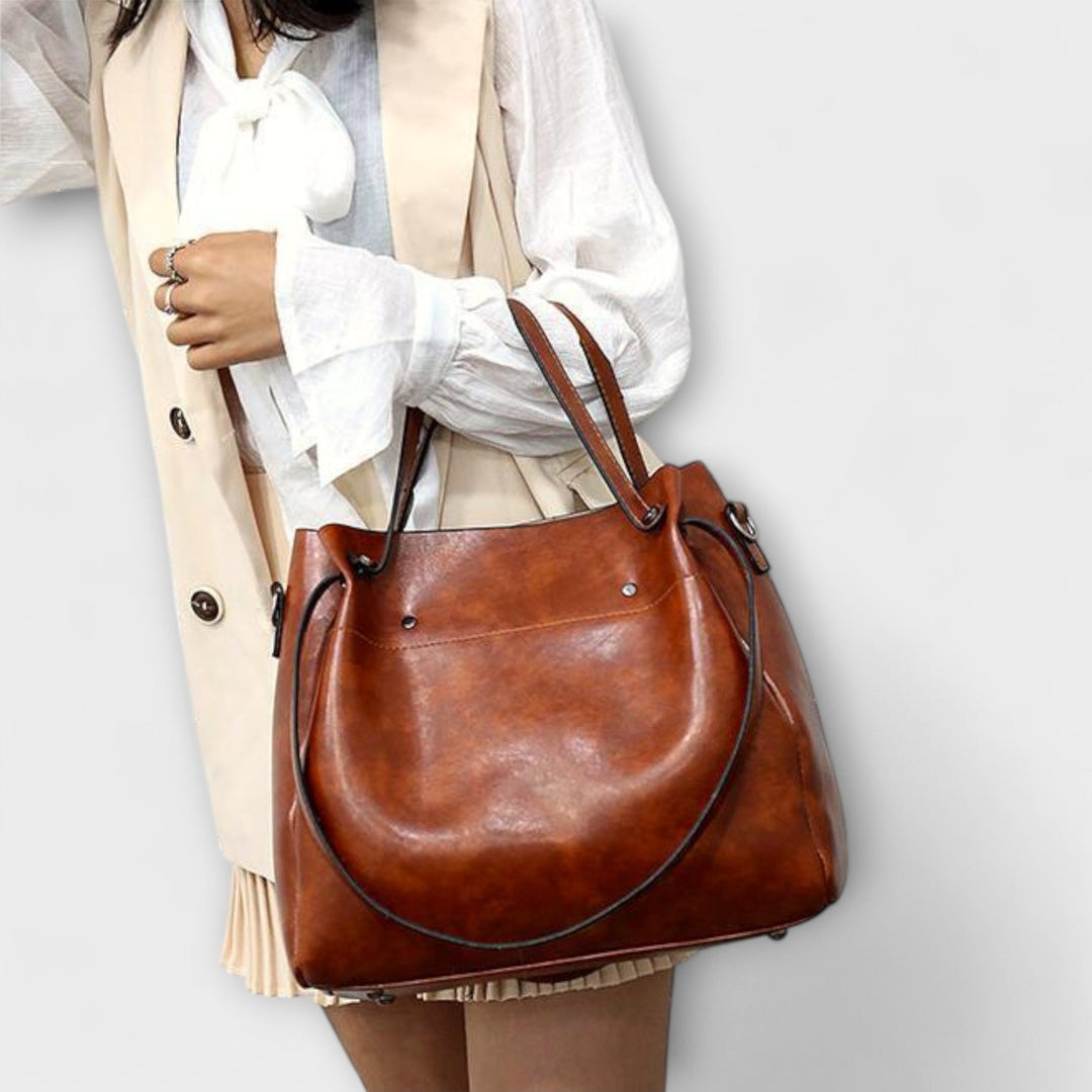 VERLAINE PARIS™- Ensemble de sacs vintage de 4 pièces