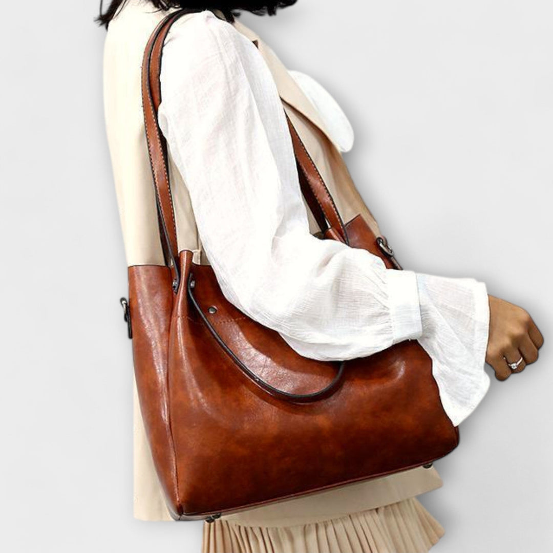 VERLAINE PARIS™- Ensemble de sacs vintage de 4 pièces