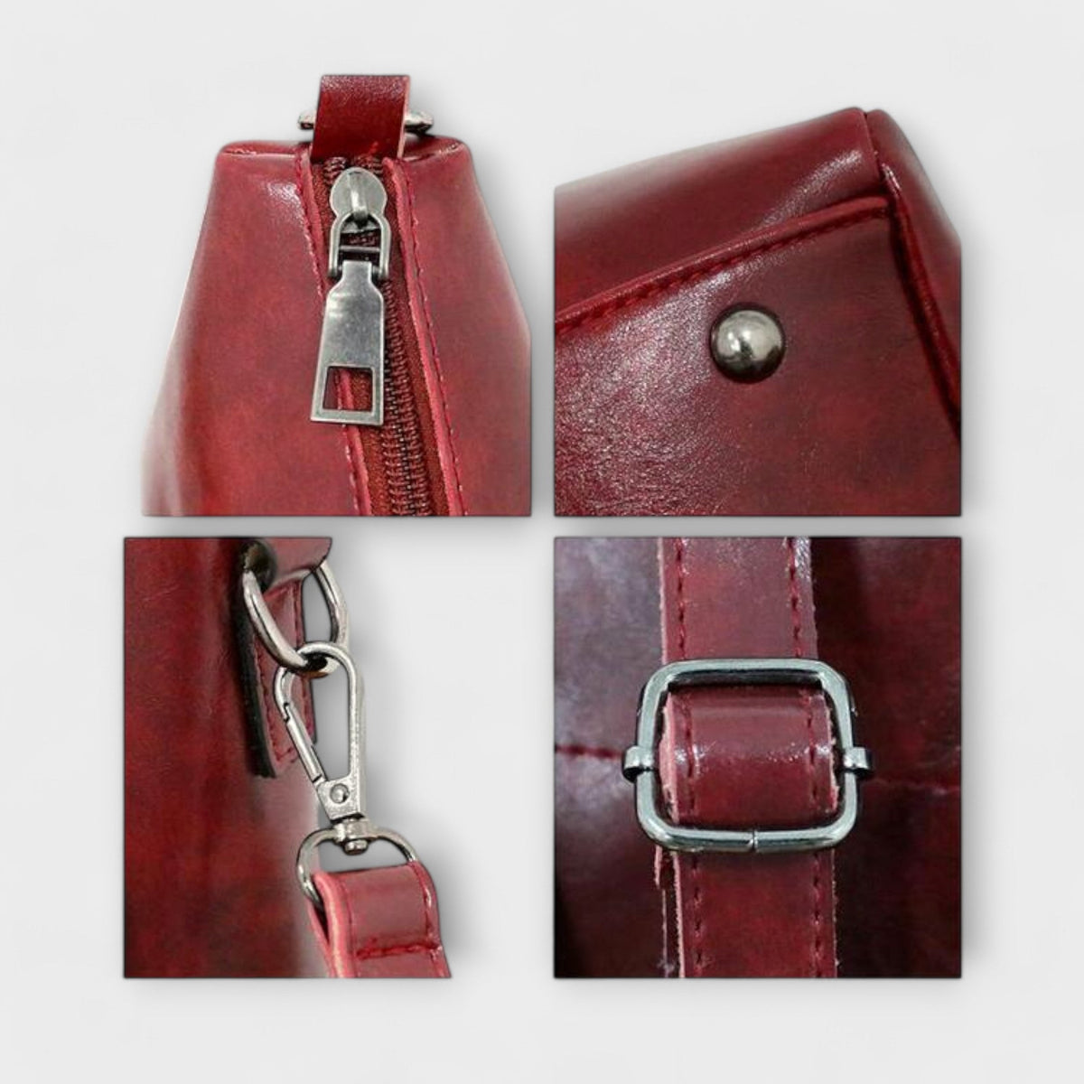 VERLAINE PARIS™- Ensemble de sacs vintage de 4 pièces