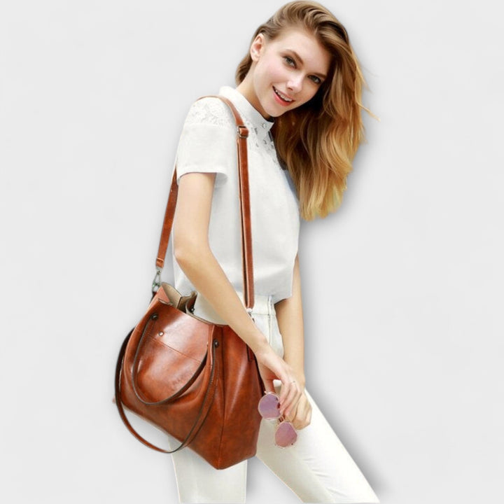 VERLAINE PARIS™- Ensemble de sacs vintage de 4 pièces