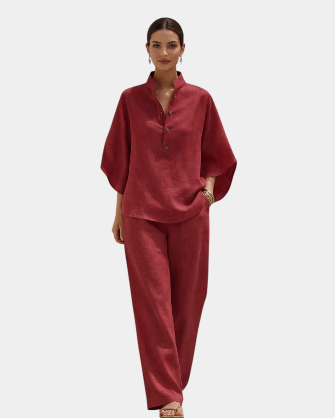 VERLAINE PARIS™|  Ensemble en coton en deux pièces
