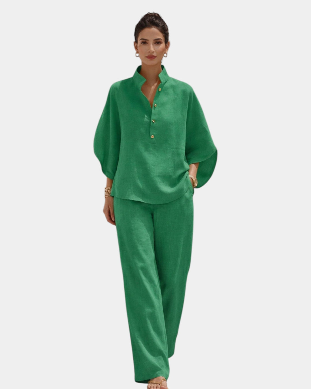 VERLAINE PARIS™|  Ensemble en coton en deux pièces