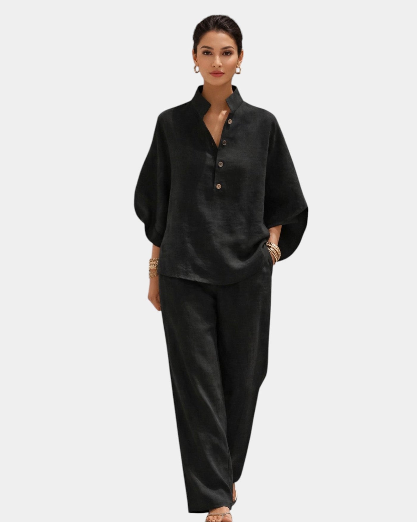 VERLAINE PARIS™|  Ensemble en coton en deux pièces