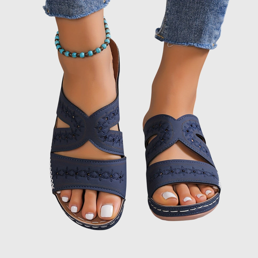 VERLAINE PARIS™- Sandales Orthopédiques Élégantes