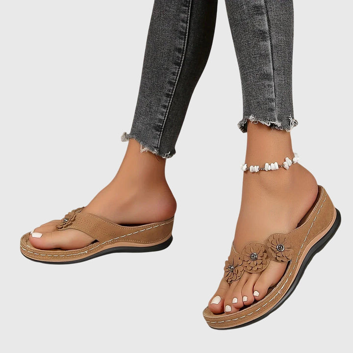 VERLAINE PARIS™- Tongs Orthopédiques Élégantes