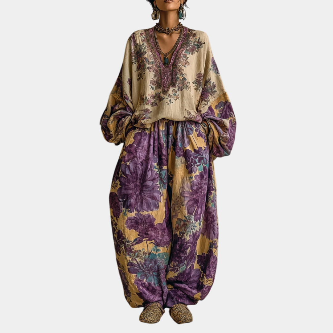 VERLAINE PARIS™| Ensemble Fleuri Bohème