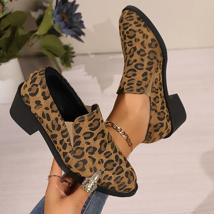 VERLAINE PARIS™ | Mocassin Léopard