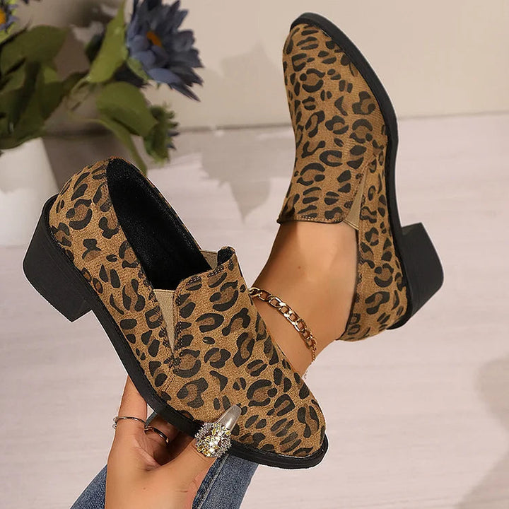 VERLAINE PARIS™ | Mocassin Léopard