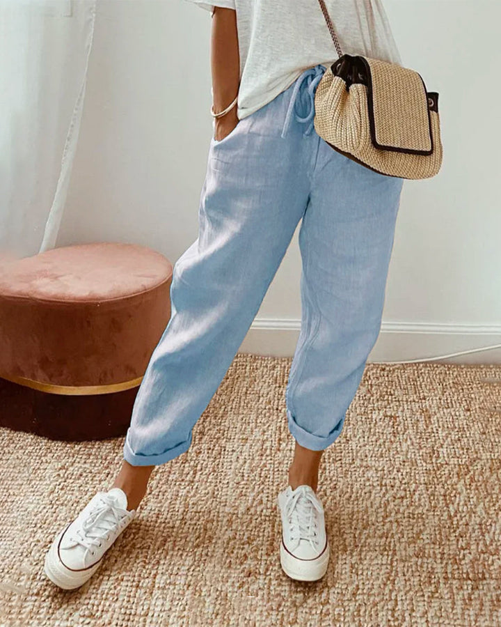 VERLAINE PARIS™ Pantalon Fluide Confort Élégant