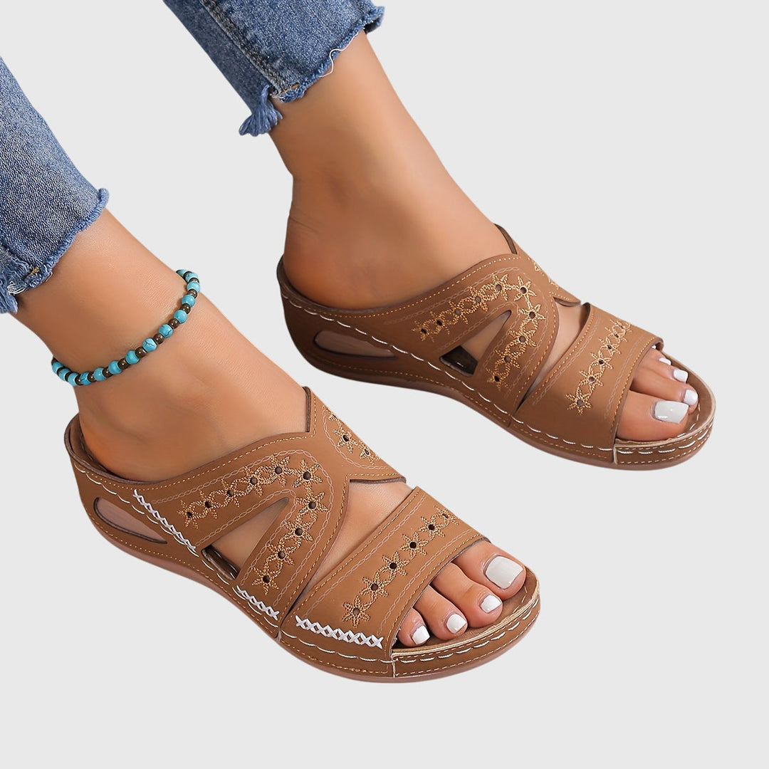 VERLAINE PARIS™- Sandales Orthopédiques Élégantes