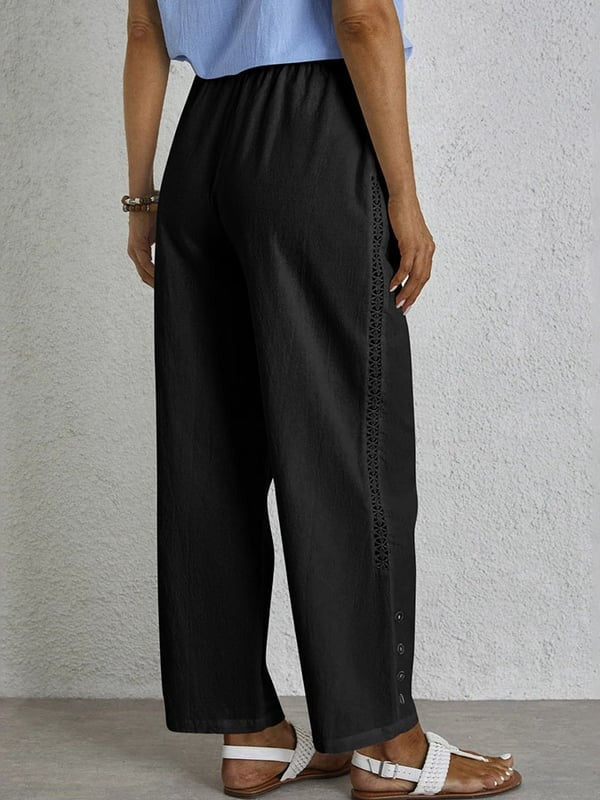 VERLAINE PARIS™- Pantalons Détendus à Boutons