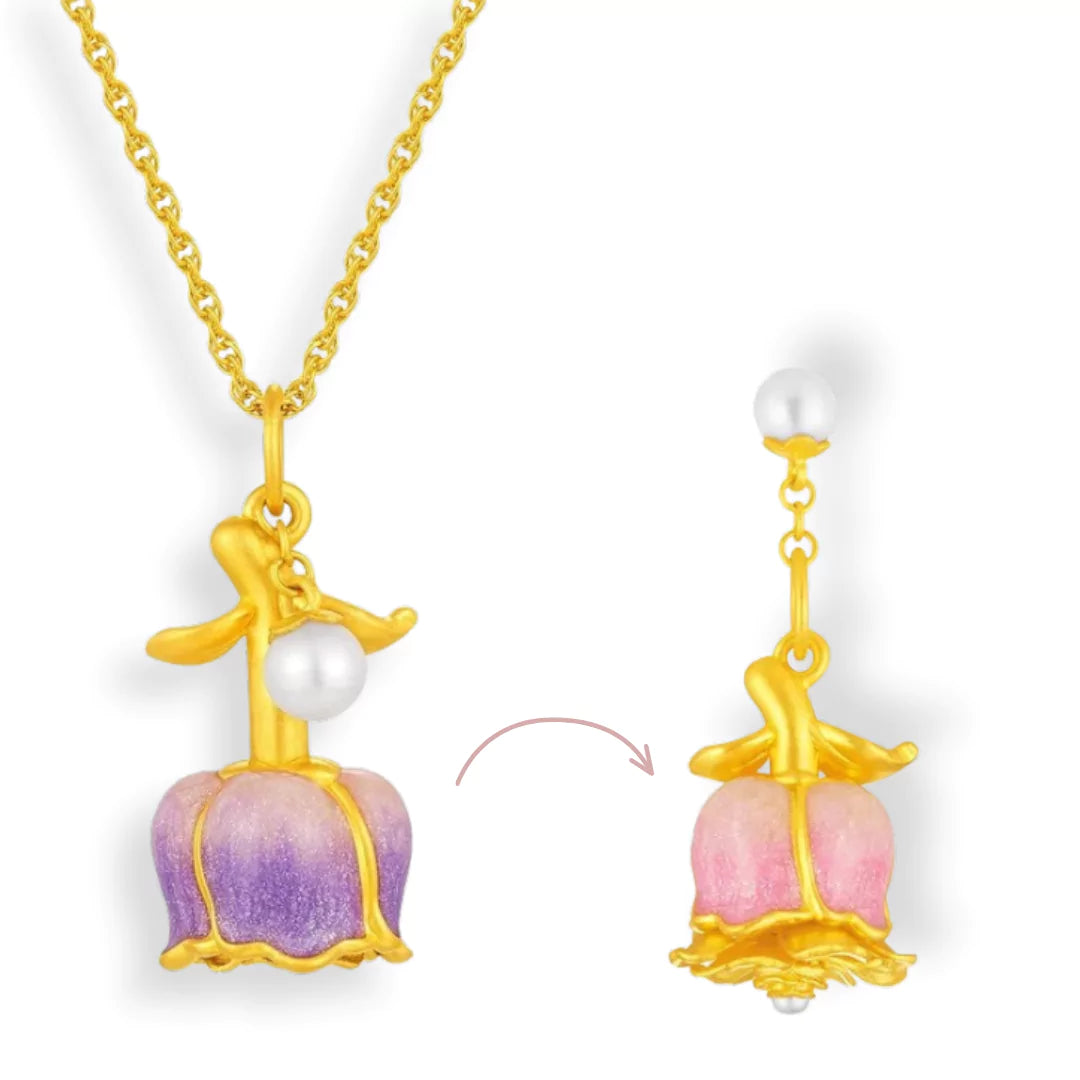 VERLAINE PARIS™ | collier Aurora Charm – La Fleur de l’Amour