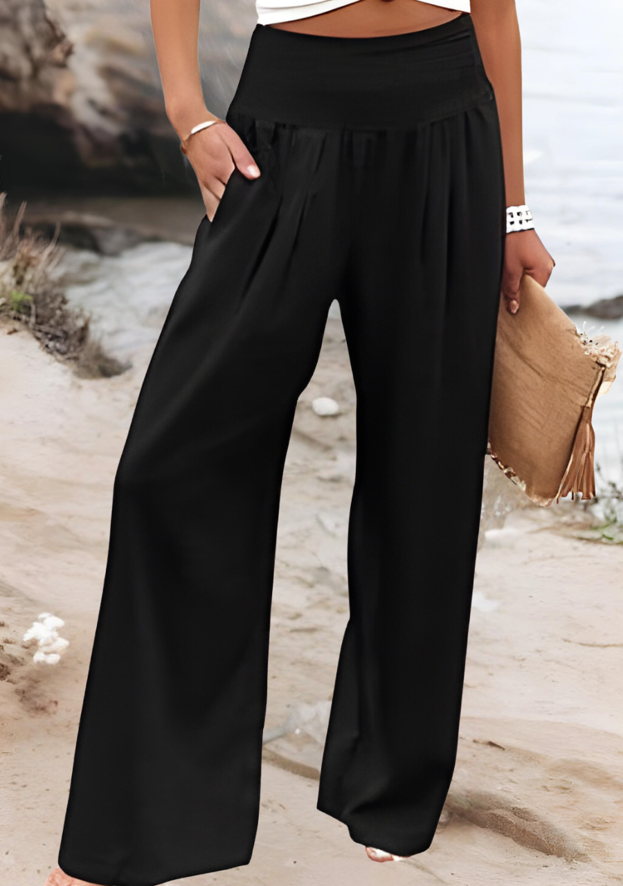 VERLAINE PARIS™- Pantalons Large de Plage