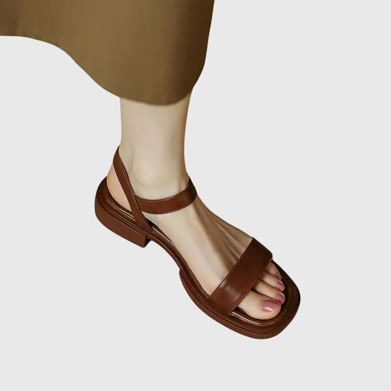 VERLAINE PARIS™- Sandales en cuir orthopédique