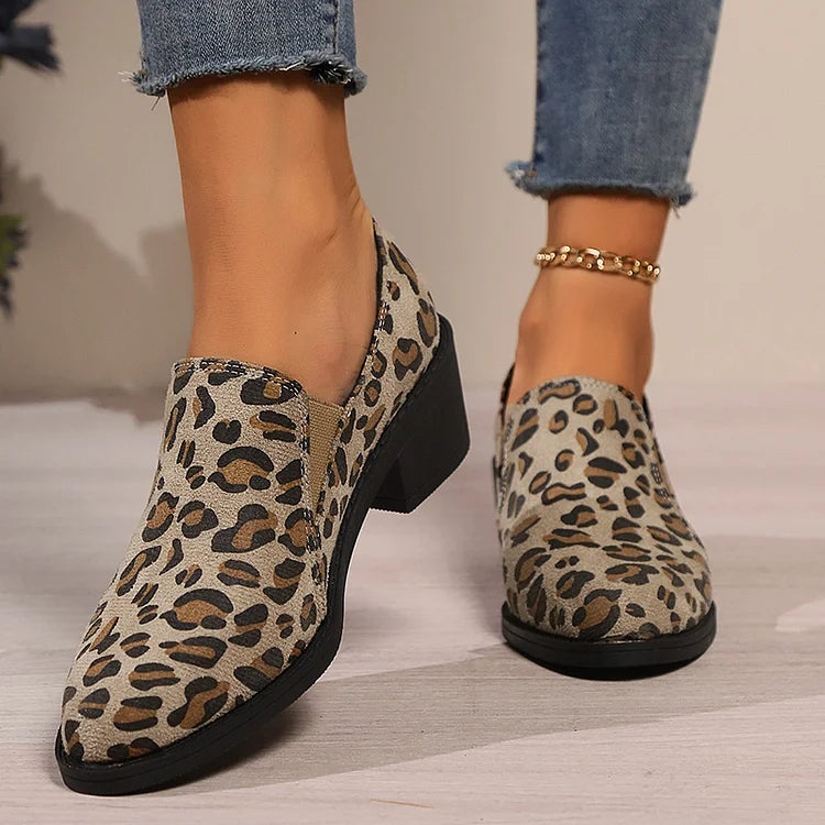 VERLAINE PARIS™ | Mocassin Léopard