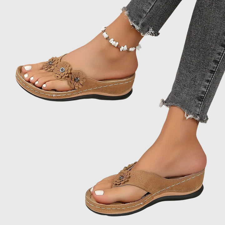 VERLAINE PARIS™- Tongs Orthopédiques Élégantes