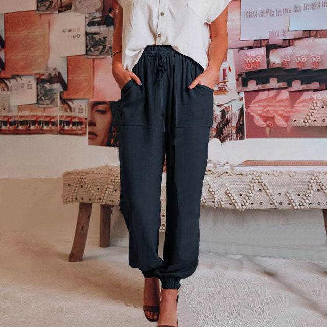 VERLAINE PARIS™– Pantalons Élegants à Cordon