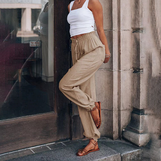 VERLAINE PARIS™– Pantalons Élegants à Cordon
