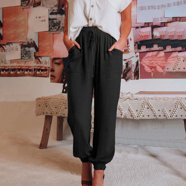 VERLAINE PARIS™– Pantalons Élegants à Cordon