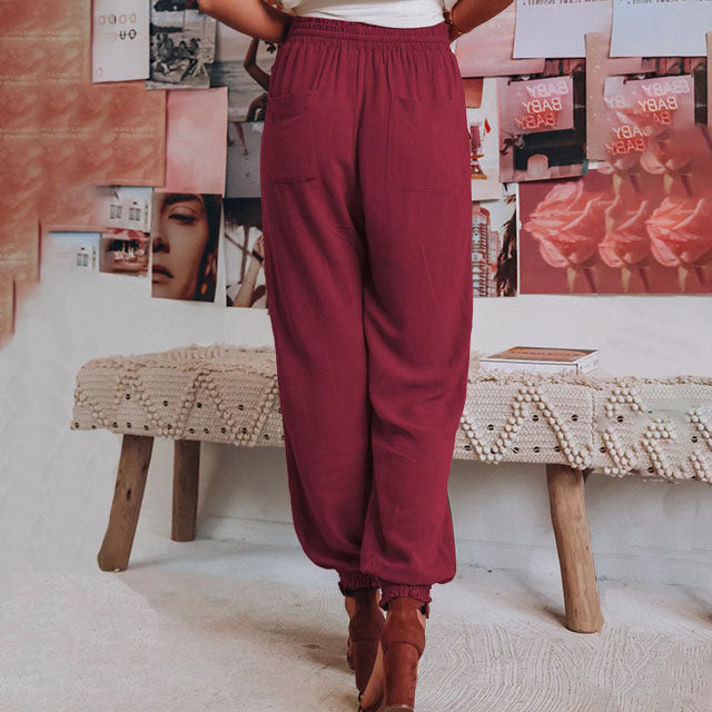 VERLAINE PARIS™– Pantalons Élegants à Cordon