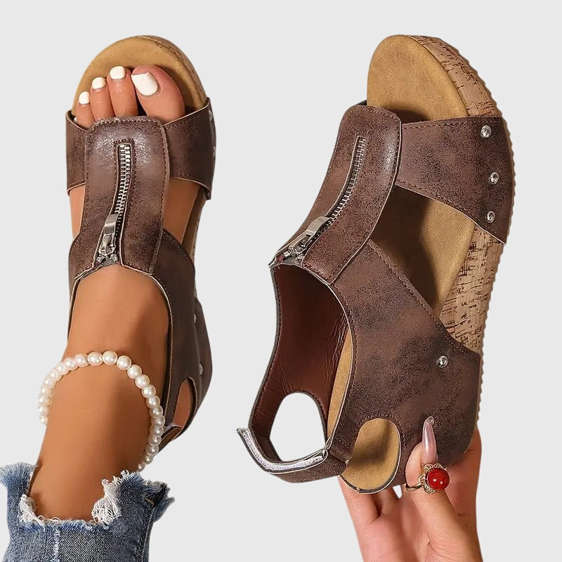 VERLAINE PARIS™- Sandales Orthopédiques Confortables