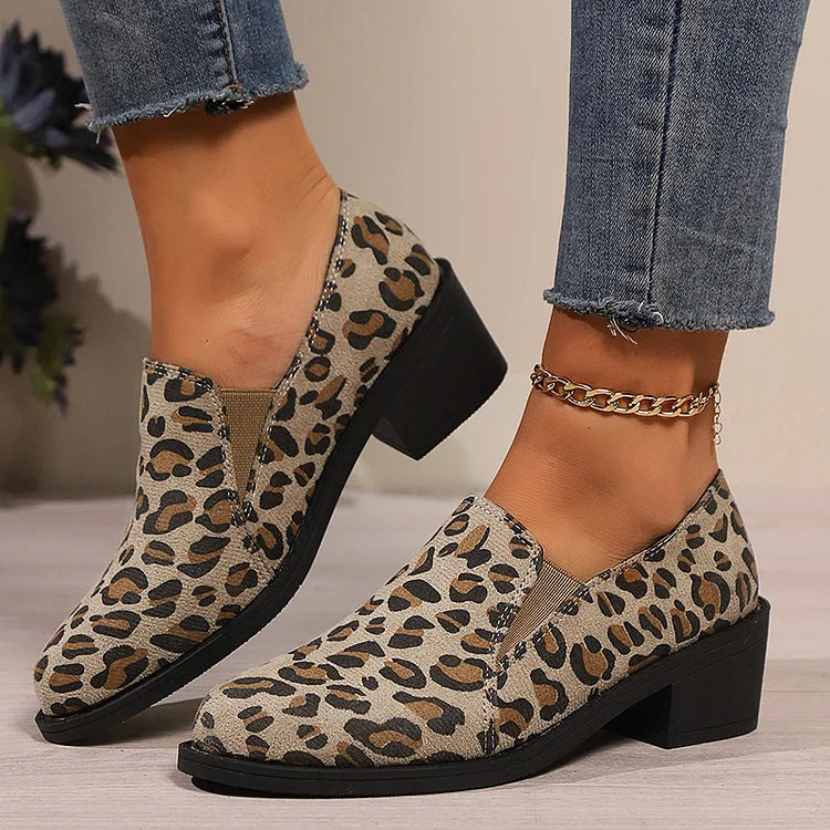 VERLAINE PARIS™ | Mocassin Léopard