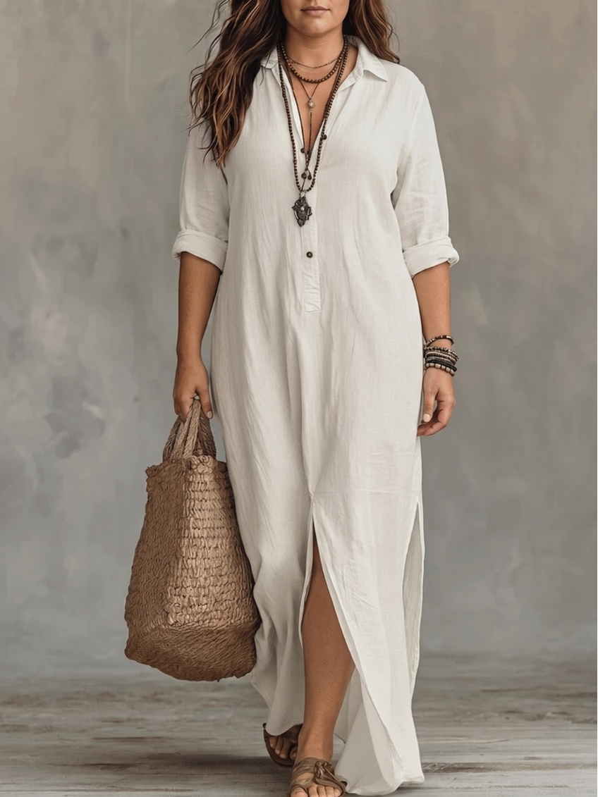 VERLAINE PARIS™ | Robe Maxi Élégante d'Été