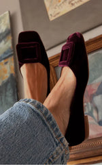 VERLAINE PARIS™ | Mocassins en Suède au Design