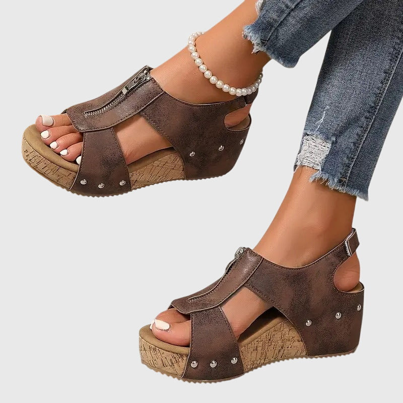 VERLAINE PARIS™- Sandales Orthopédiques Confortables