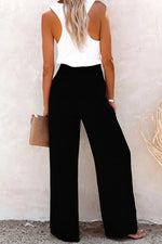 VERLAINE PARIS™- Pantalon Taille Haute Détendu