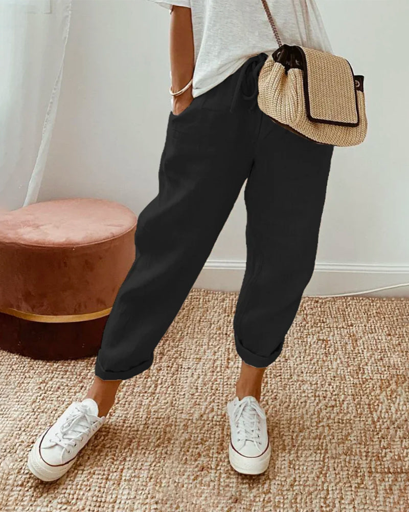 VERLAINE PARIS™ Pantalon Fluide Confort Élégant