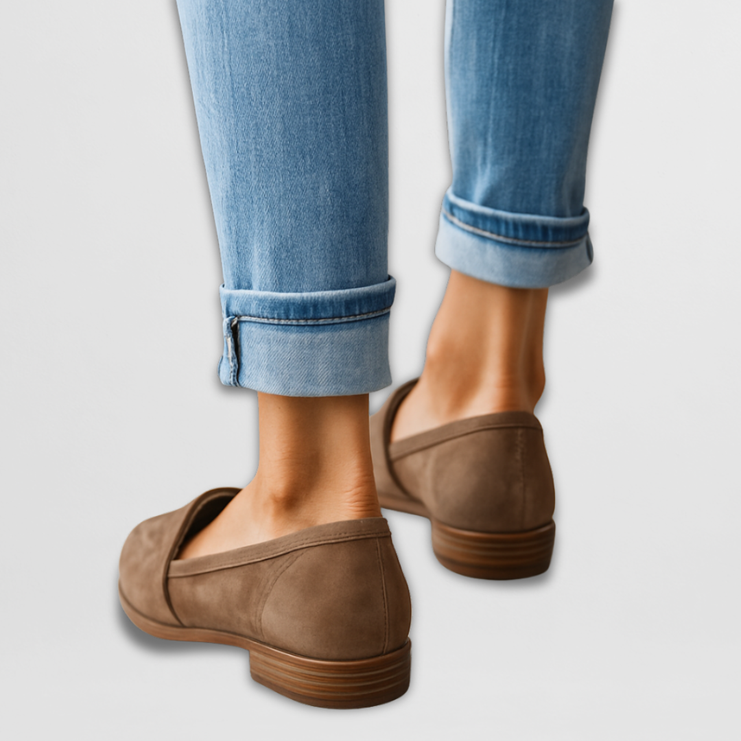 VERLAINE PARIS™ | Mocassins en Daim