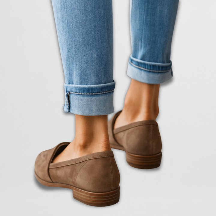 VERLAINE PARIS™ | Mocassins en Daim