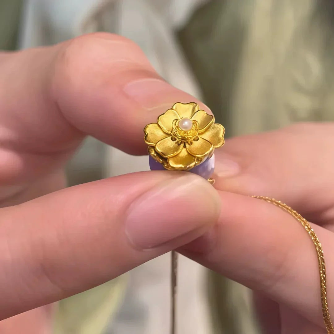 VERLAINE PARIS™ | collier Aurora Charm – La Fleur de l’Amour