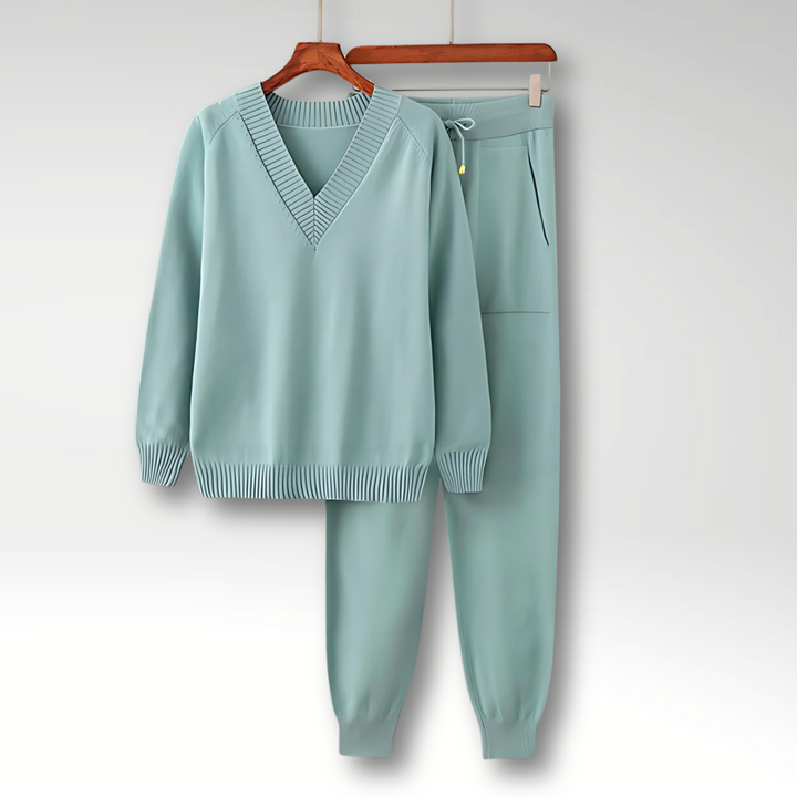 VERLAINE PARIS™| Ensemble deux pièces Sérénité intemporelle