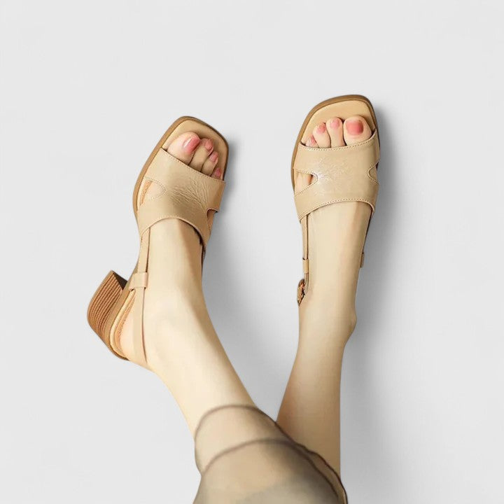 VERLAINE PARIS™- Sandales légères à talon bloc