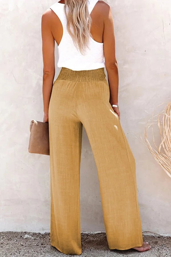 VERLAINE PARIS™- Pantalon Taille Haute Détendu