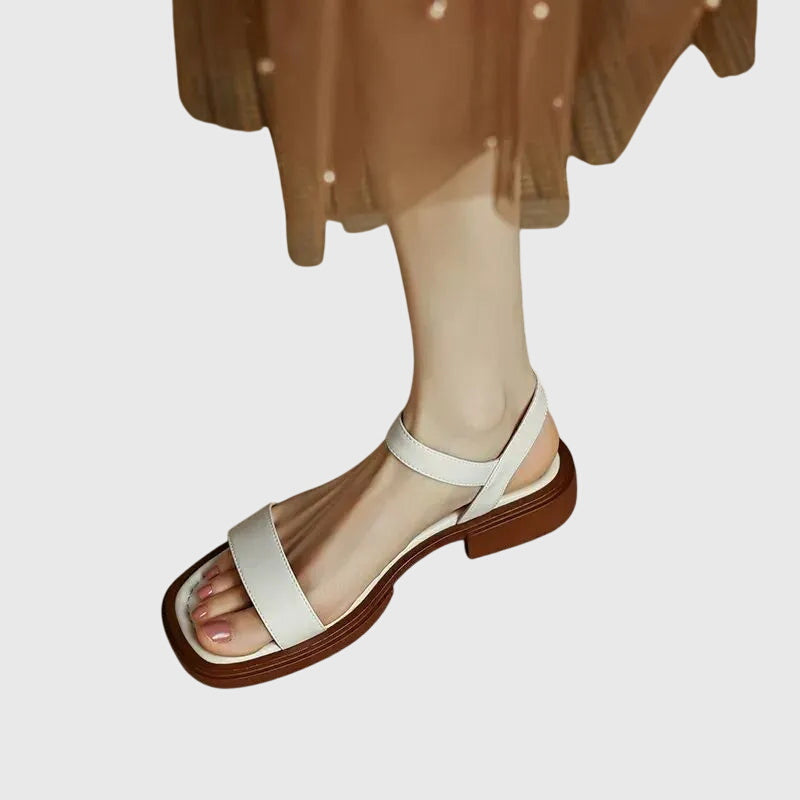 VERLAINE PARIS™- Sandales en cuir orthopédique