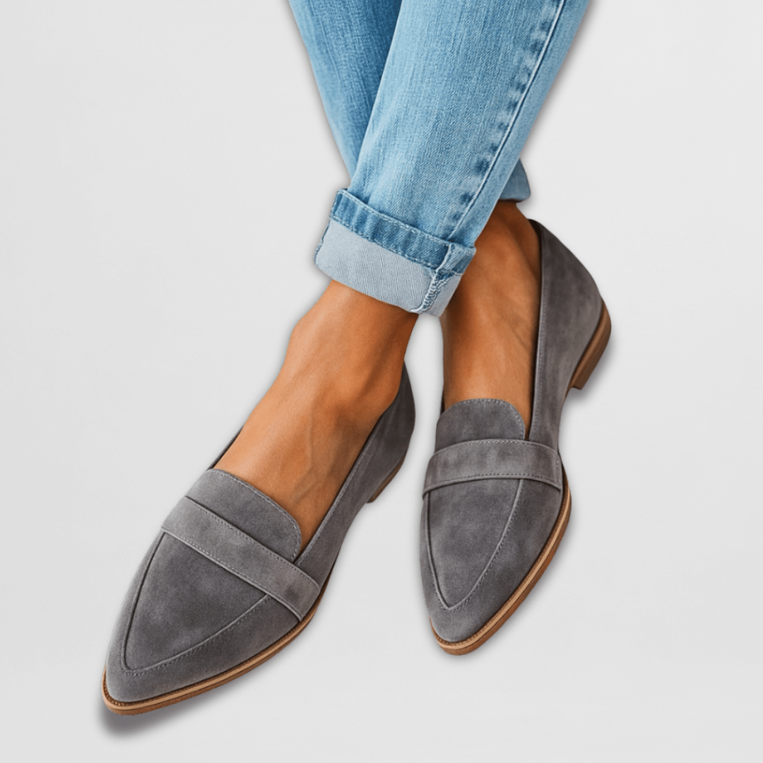 VERLAINE PARIS™ | Chaussons orthopédiques en daim souple